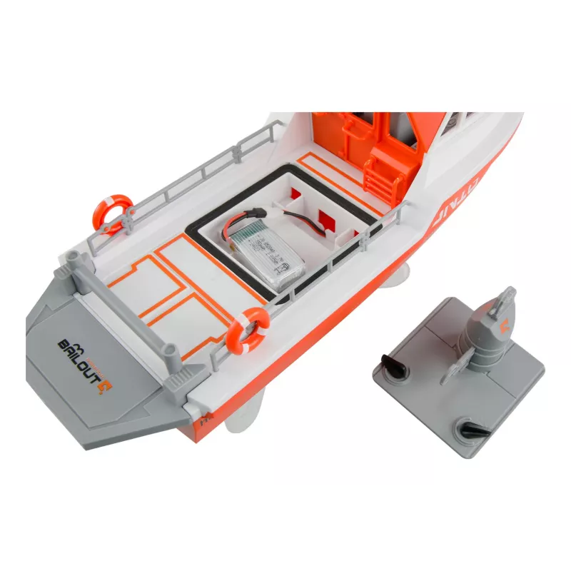Amewi Rettungsboot brushless propulsione a getto 320mm RTR bianco/arancione (26116)