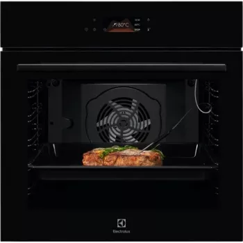 Forno elettrico da incasso Electrolux LOE8H39Z — 72 l, pirolitico, aria calda, grill, display TFT, A+