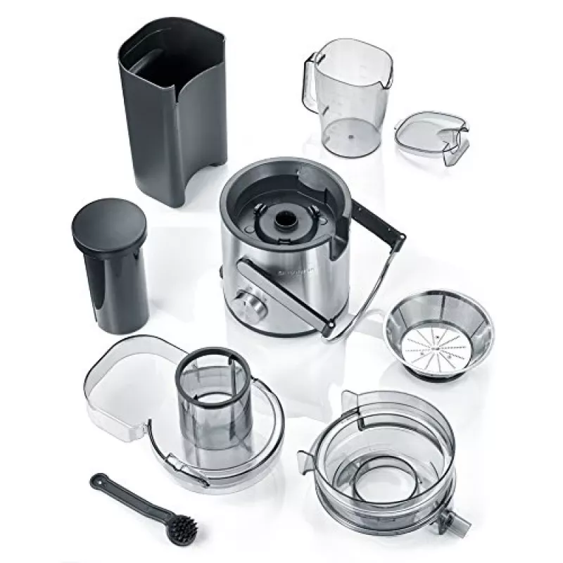 Severin ES 3570 centrifuga, 800 W, 1,1 l, acciaio inox/nero
