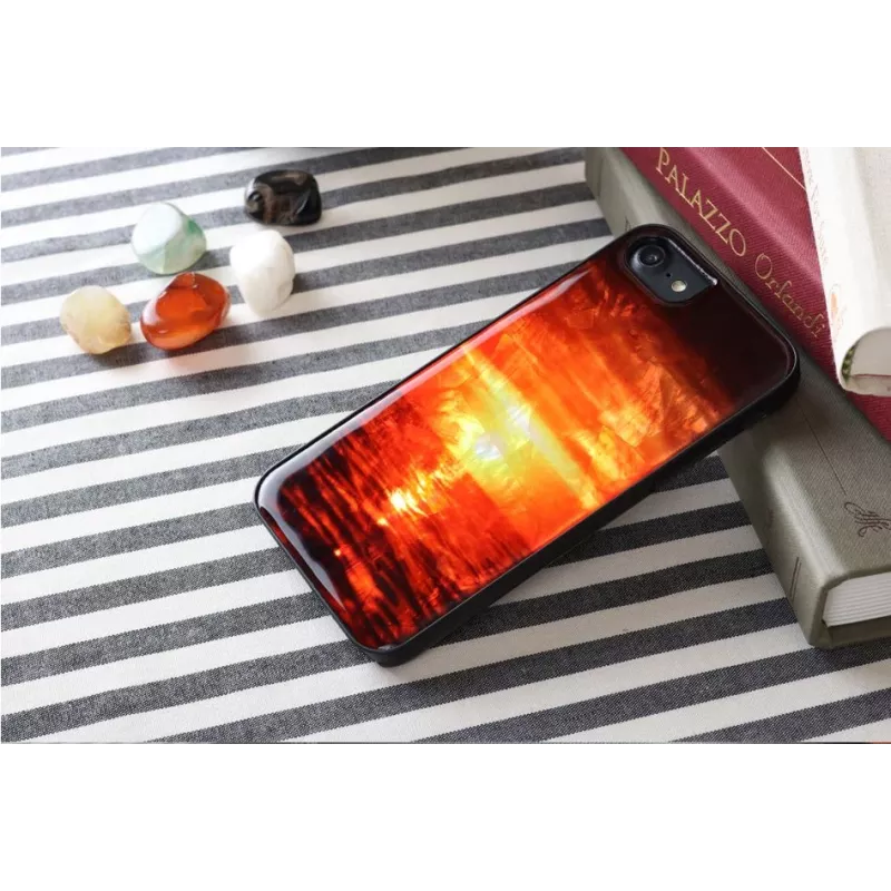 Custodia iKins per Apple iPhone 8 / 7 — sunset nero