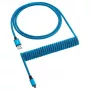 CableMod Classic cavo a spirale per tastiera CM-CKCA-MLB-KLB150KLB-R, da Micro USB a USB-A, 150 cm, blu (Spectrum Blue)