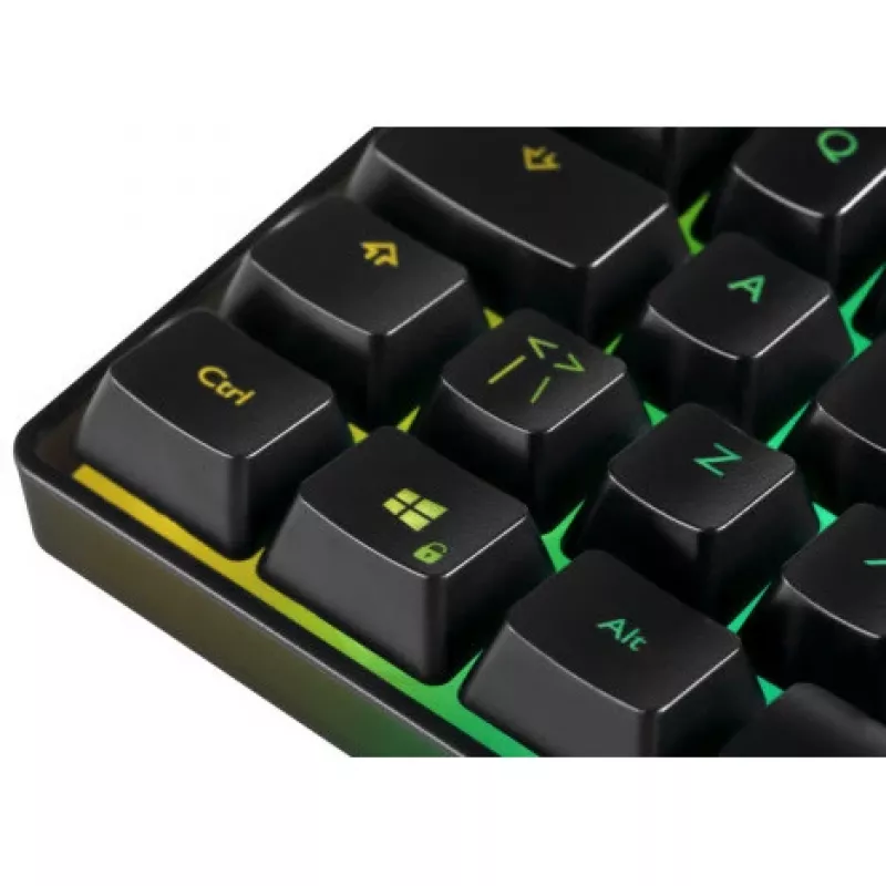 Tastiera gaming Deltaco DK240 mini 60% USB, RGB nero