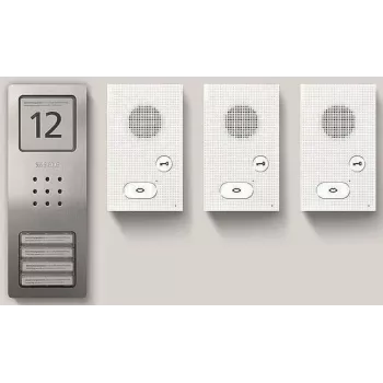 Audio-Set Set CAB 850-3 E/W Basic acciaio inox spazzolato (210008744-00)
