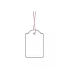 Etichette per cartellini prezzo con filo HERMA 6918 32x50 mm con filo rosso