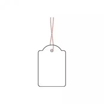 Etichette per cartellini prezzo con filo HERMA 6918 32x50 mm con filo rosso