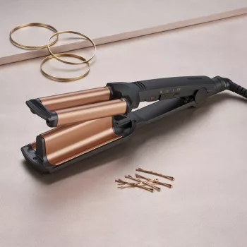 BaByliss Deep Waves arricciacapelli Warm Black, arancione 98,4 (2,5 m)