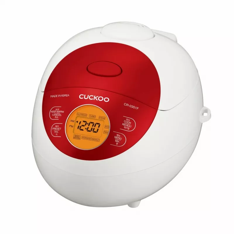 Cuckoo CR-0351F RED cuociriso 0,54 L 425 W rosso, bianco