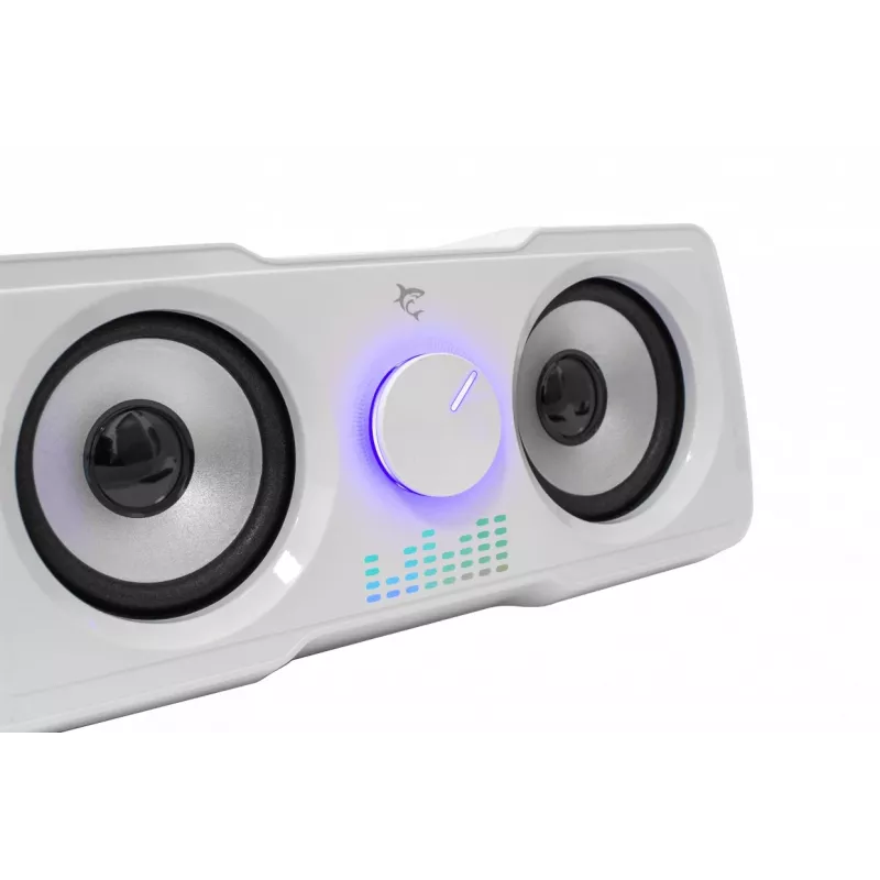 White Shark GSP-968 Mood RGB Gaming 2.2 sistema di altoparlanti bianco