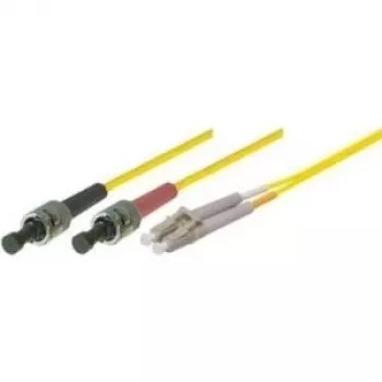 Tecline exertis Connect - Cavo patch - ST monomodale (M) su LC monomodale (M) - 3 m - fibra ottica - 9/125 micrometri - OS2 - giallo (39989403)