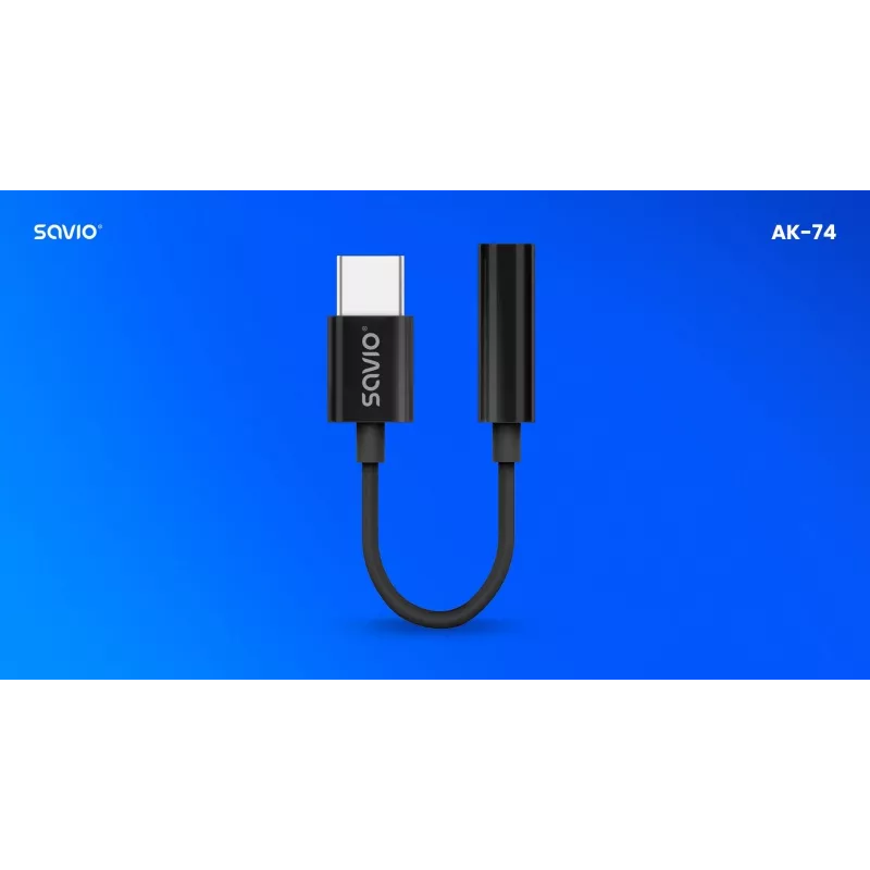 Adattatore audio USB-C Jack 3,5mm AK-74