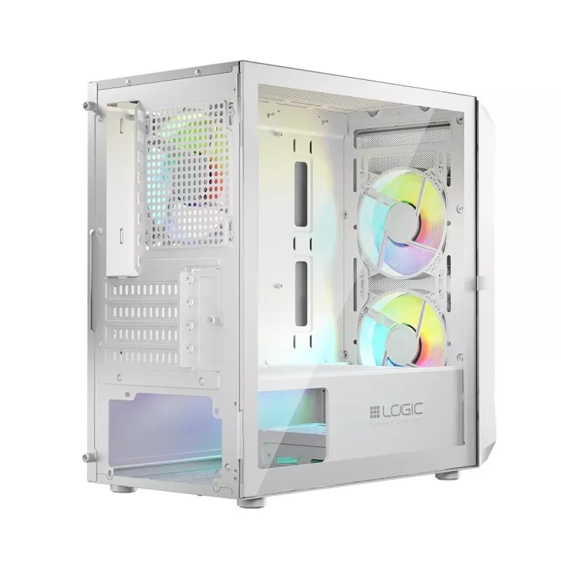 Case Logic PORTOS ARGB MINI USB 3.0 bianco