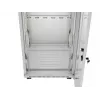 Armadio rack a pavimento LANBERG 19 pollici 32U 600×600 mm grigio con porte perforate e LCD (flat pack)