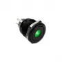 Pulsante antieffrazione DimasTech 25mm Blackline Dot RGB (PD224) pulsante antieffrazione