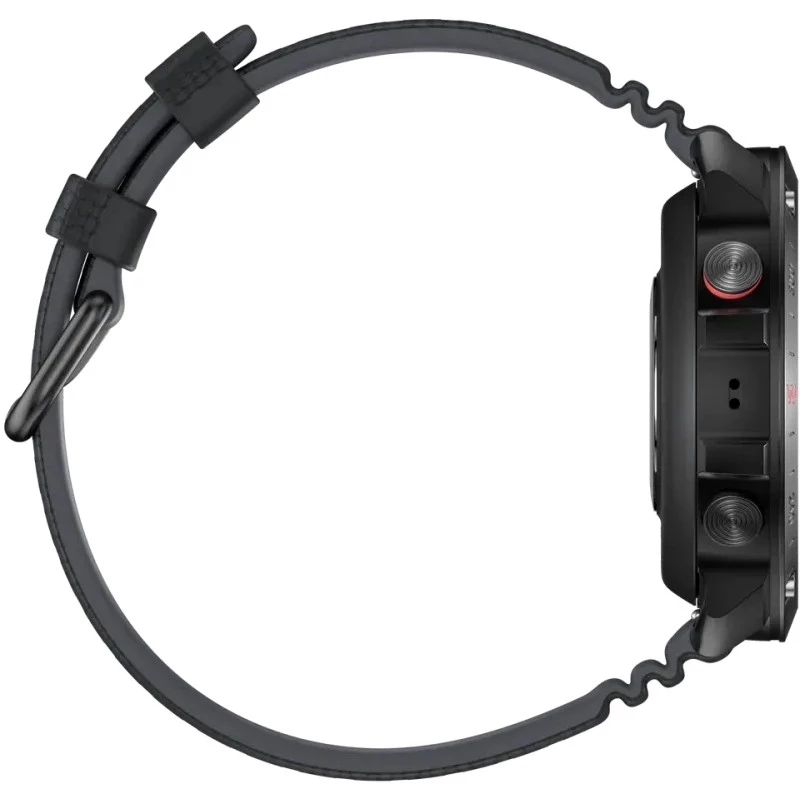 Orologio sportivo intelligente Polar Grit X2 Pro 3,53 cm (1,39") schermo tattile AMOLED 454 x 454, 32 GB, GPS, cinturino in silicone S-L, nero (900110283)