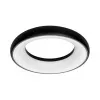 Synergy 21 Plafoniera LED rotonda Donut nw nero 35W