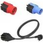 Adattatore per presa NRGkick NRGkick Smart Attachment Set Standard nero blu rosso