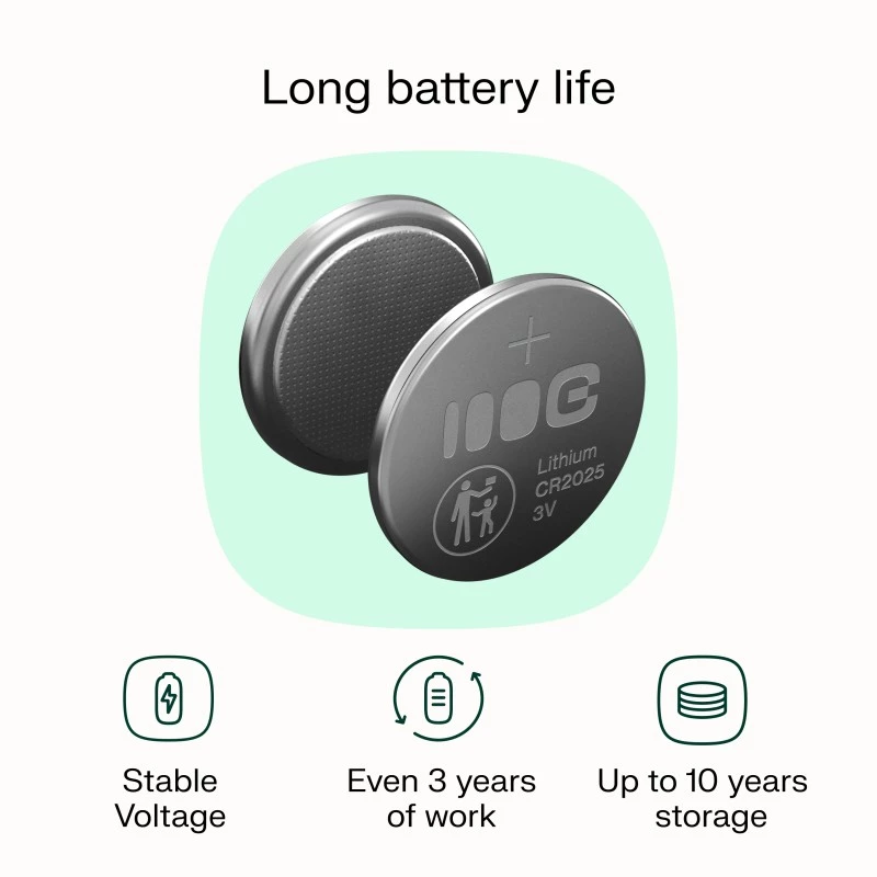 Batteria al litio Green Cell CR2025 3V 160mAh a bottone