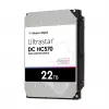 WD Ultrastar DC HC570 - disco rigido - 22TB - interno - 3.5 (8,9 cm) - SATA 6Gb/s - 7200 giri/min - buffer: 512MB - per Intel Next Unit of Computing 13 Extr