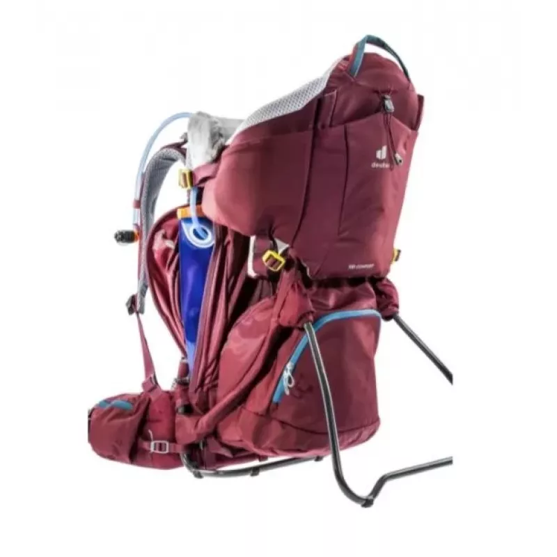 Zaino porta-bebè Deuter Kid Comfort poliammide rosso