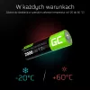 Batteria ricaricabile Green Cell GR06 AA NiMH 1,2 V 2000 mAh, 2 pezzi, 50,5 mm