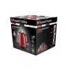 Bollitore Russell Hobbs 1 L 2400 W nero rosso