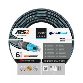 Tubo da giardino CELLFAST HOBBY ATS2 50 m fuori terra nero blu
