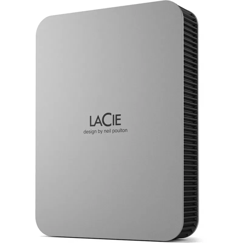 LaCie Mobile Drive Secure STLR2000400 - disco rigido - crittografato - 2 TB - esterno (portatile) - USB 3.2 Gen 1 (connettore USB-C) - Self-Encrypting