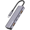 Canyon DS-18 - Hub USB-C - 5 porte - 1x USB-C 5V DC ricarica - 2x USB-C - 10 Gbit/s - 2x USB 3.2