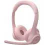 Logitech 981-001412 Cuffie/Headset wireless con archetto ufficio/call center Bluetooth rosa