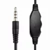 Headset gaming con filo GEMBIRD MHS-03-BKRD — binaurale, circumaurale, 3,5 mm, cavo 1,8 m, rosso/nero