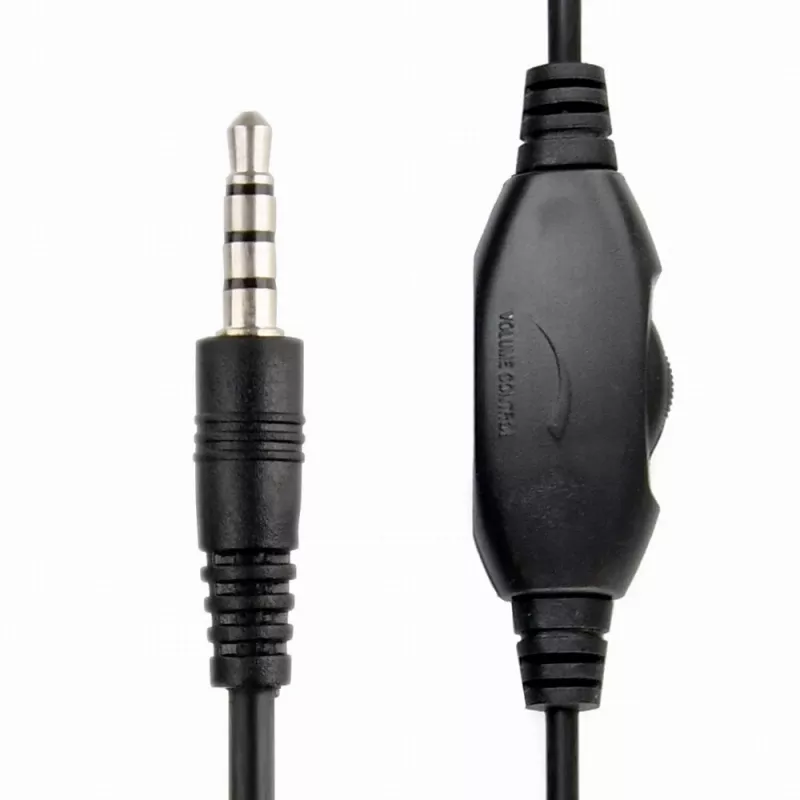 Headset gaming con filo GEMBIRD MHS-03-BKRD — binaurale, circumaurale, 3,5 mm, cavo 1,8 m, rosso/nero