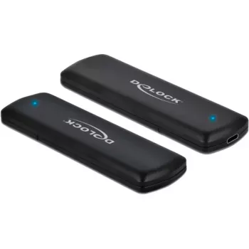 Case per SSD DeLOCK 42615 nero M.2