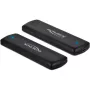 Case per SSD DeLOCK 42615 nero M.2