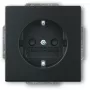 Presa CEE 7/3 2P+E 16A 250V nero — Busch‑Jaeger 20 EUCKS-885