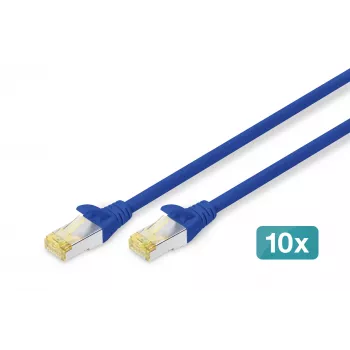 Cavo patch Ethernet Digitus DK-1644-A-020-B-10 blu