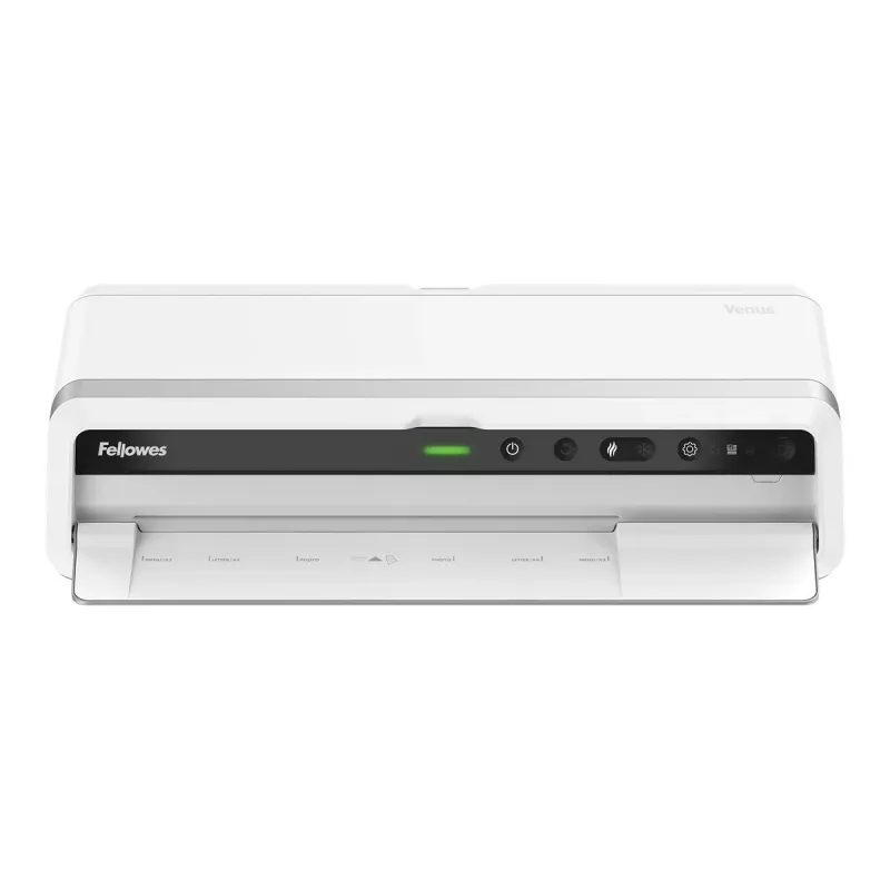Plastificatrice Fellowes Venus A3, 80–250 micron, con kit iniziale di 10 buste per plastificazione A4