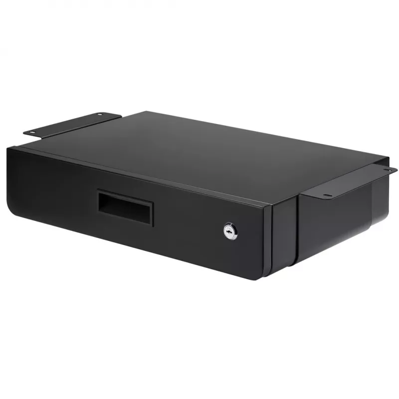 Cassetto da scrivania MACLEAN MC-461 design ergonomico compatto, montaggio semplice, accessorio sottoscrivania
