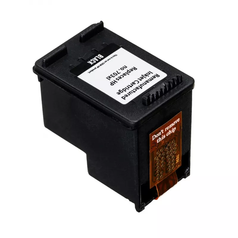 Inchiostro per stampante Superbulk HP B-H703BK (sostitutivo per HP 703 CD887) standard nero