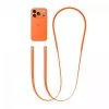 Tracolla crossbody Apple Arancione – lunghezza 2,08 m, rPET e acciaio inox