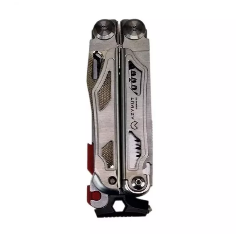 Multitool AZYMUT Giewon FS accendifuoco multitool con 19 utensili, pietra focaia, fischietto, custodia da cintura (H2038A)