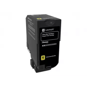 LEXMARK 74C2HY0 cartuccia toner Lexmark 74C2HY0 giallo 12.000 pagine CS725de / CS725dte