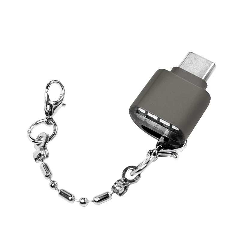 Lettore di schede microSD USB-C a portachiavi