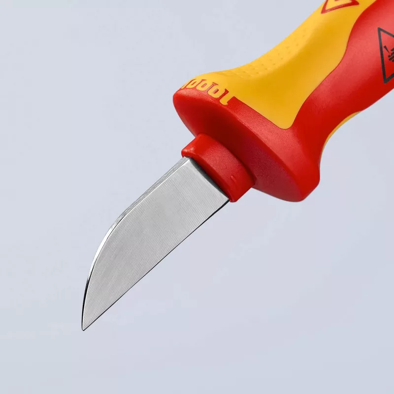 Knipex coltello per cavi VDE 180 mm con - cappuccio di protezione