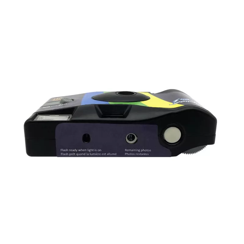 Fotocamera compatta per pellicola GT Photo GT27FL 135 mm nero blu 31 mm