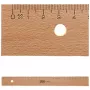 Righello da scrivania Möbius+Ruppert 1930 - 0000 300 mm legno di faggio