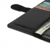 Portafoglio per telefono Krusell per Apple iPhone 12 Pro Max – nero, custodia folio con porta carte