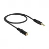 Cavo audio 3,5 mm M-F DeLOCK 83762 0,5 m nero