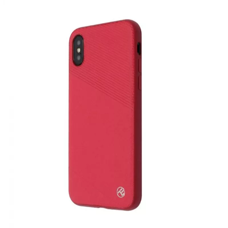 Cover Tellur iPhone X rossa