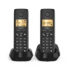 Gigaset Pure 100 Duo — telefono cordless, coppia di microtelefoni DECT con stazione base