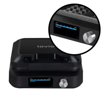 Macchina per waffle Lovio LVWF002BK 1500W nero